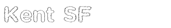 Kent SF font preview